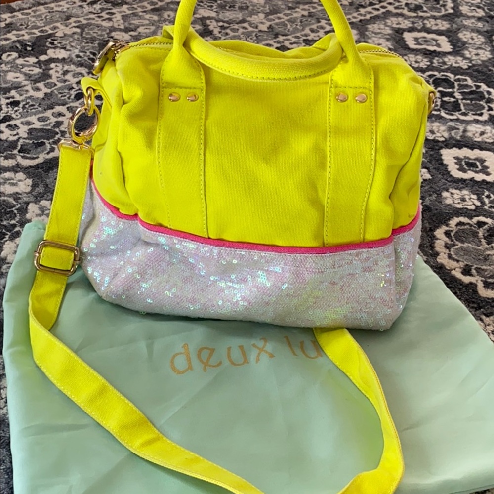 Deux lux electric Avenue duffle